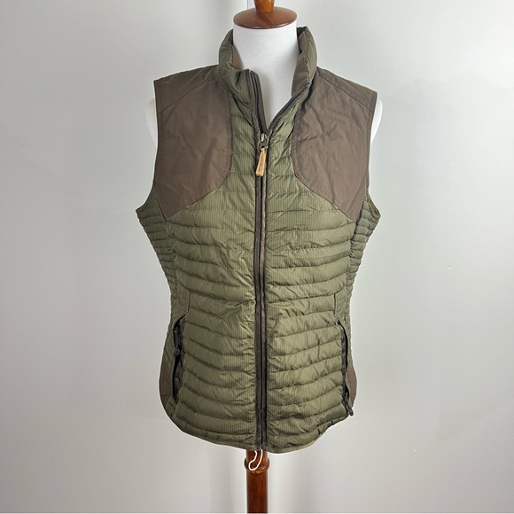 Eddie Bauer Womens 700 Fill Sport Shop Microtherm StormDown Field Vest Moss M - Picture 1 of 15